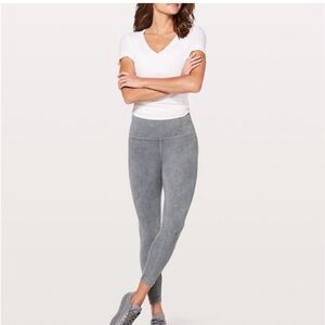 Lululemon Wunder Under 28” - washed Luna